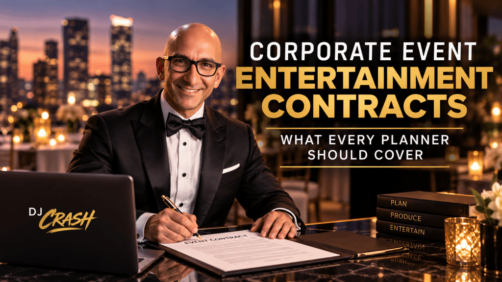 Corporate Event Entertainment Contracts: What Every Planner Should&nbsp;Cover