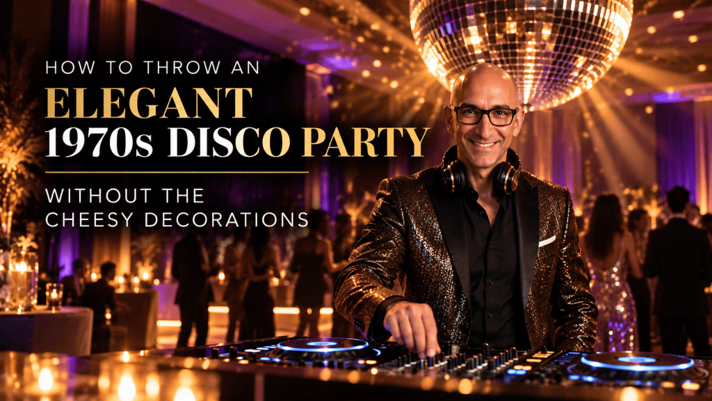 How to Throw an Elegant 1970s Disco Party Without the Cheesy Decorations